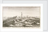 Prospect of the west front of Tangier castle by Wenceslaus Hollar