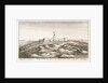 Prospect of the west front of Tangier castle by Wenceslaus Hollar