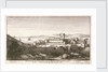 Prospect of the west side of Yorke Castle at Tangier, right opposite to y upper Castle, taken from the hill before the gate 1669 by Wenceslaus Hollar