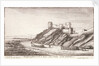Prospect of Yorke Castle at Tangier, from y Strand, and the northwest by Wenceslaus Hollar