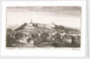 Prospect of y Innerpart of Tangier, with the upper Castle, from southeast by Wenceslaus Hollar