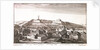 Prospect of y Innerpart of Tangier, with the upper Castle, from southeast by Wenceslaus Hollar