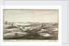 Prospect of y lower part of Tangier, from the hill west of Whitehall by Wenceslaus Hollar