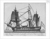 A Spanish frigate by Gio Baugean