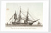 Fregate des Etats unis d' Amerique faisant secher ses hamacs. Plate 2 in Collection de Toutes les Especes de Batimens... 1ere Livraison by Baugean