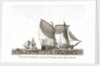 Trabaccolo sorte de batiment en usage dans l' Adriatique courant au plus pres du vent by JJ Baugean