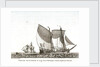 Trabaccolo sorte de batiment en usage dans l' Adriatique courant au plus pres du vent by JJ Baugean