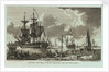 Twelve Views of His Majesty's Ships, &c. in Different Situations. A Calm, with Ships at Anchor, drying their Sails after Wet weather by unknown