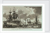 Twelve Views of His Majesty's Ships, &c. in Different Situations. A Calm, with Ships at Anchor, drying their Sails after Wet weather by unknown