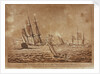 The Royal Sovereign Admiral Cornwallis sailing with a Squadron and Convoy for the West Indies, with a Brisk Gale by Haines & Son