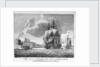 A Ship coming to Spithead, with a view of Cowes Castle by John Cleveley