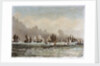 Spithead, 23 June 1845. 'Albion', 'Queen', 'Superb', 'Rodney', 'Trafalgar', 'Canopus', 'St Vincent', 'Victoria & Albert', 'Vanguard', 'Black Eagle' by M. Grove