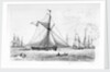 Blackwall Reach with the 'Columbus' in the distance by Chatfield & Coleman