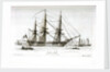 Sketches of Shipping in Portsmouth Harbour, Drawn and Etched by Henry Moses. Aurora 46 Gns. Portsmouth by Henry Moses