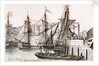 London Docks by Henry Moses