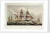 Six views of the 'Columbine' and The Experimental Squadron. Plate No. 5 by Henry Moses