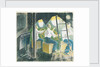 Diving controls two, three men at controls by Eric Ravilious