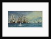 The Battle of Trafalgar (Santissima Trinidad) by William Lionel Wyllie