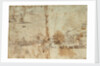 Study of a Mediterranean xebec and studies of ship sterns by Abraham Casembrodt