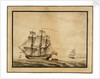 A frigate close-hauled by Unknown