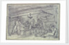 Scene below decks showing man having leg amputated by unknown