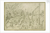 Shipboard scene of fighting on deck by unknown