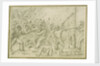 Shipboard scene of fighting on deck by unknown