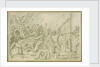 Shipboard scene of fighting on deck by unknown
