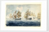 Lord Bridport's Action off L'Orient by British School