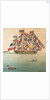 A ship dressed overall by unknown