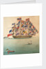 A ship dressed overall by unknown