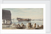 Rochester looking across from Chatham by George Bulteel Fisher