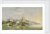 Attack on convoy of eighteen French merchant ships at Laigrelia and Alassio, 27 June 1812 by Silas Thomson Hood