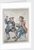 Two Old Seamen [Battles by Sea and Land] by Isaac Cruikshank