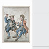Two Old Seamen [Battles by Sea and Land] by Isaac Cruikshank