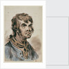 The head and shoulders of a seaman by James Gillray