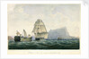 'Belleisle' in tow of the 'Naiad' on 23 October 1805 by P.H. Nicolas