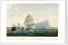 'Belleisle' in tow of the 'Naiad' on 23 October 1805 by P.H. Nicolas