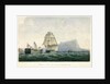'Belleisle' in tow of the 'Naiad' on 23 October 1805 by P.H. Nicolas