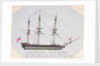 Sketch of HMS 'Russel' by unknown