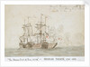 The Battle of the Glorious First of June, 1794; the 'Marlborough' engaged with two French ships (No.2) by Nicholas Pocock