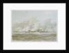 The Battle of the Glorious First of June, 1794; the 'Defence' (?) and 'Le Vengeur' by Nicholas Pocock