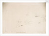 Sketch plan showing position of warships during Sir John Warren's action off the Channel Islands, 23 April 1794 by Nicholas Pocock