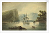HMS 'Spartan' at Quebec, Heights of Abraham, E.R Brenton Feat 1818 by Edward Pelham Brenton