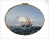 Lateen-rigged fishing boat, Gozo by Maltese School