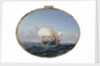 Lateen-rigged fishing boat, Gozo by Maltese School