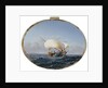 Lateen-rigged fishing boat, Gozo by Maltese School