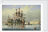 Ships in ordinary at Devonport by Nicholas Matthew Condy