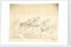 HMS 'Boscawen' in a hurricane off the Bermudas, 22 October 1854 by C. Royle