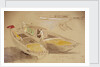 Studies of Venetian craft by Edward Lear